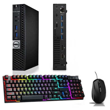Dell OptiPlex 5050 Desktop (i5-6500T / 8GB RAM / 256GB SSD) [Renewed]