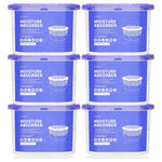 6-Pack 10 oz Clevast Moisture Absorber Boxes For Small Spaces