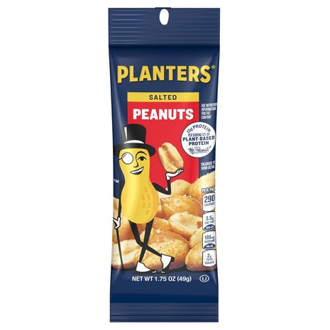 12-Pack Planters Salted Peanuts