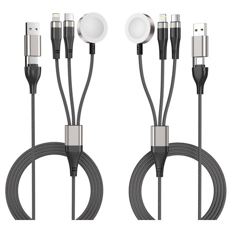 2-Pack Multi Fast Charging Cables