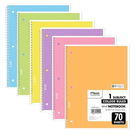 Up To 70% Off School Notebooks, Pads & Envelopes!