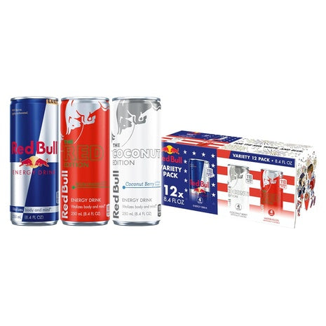 12-Pack Red Bull Summer Celebration Variety Pack (8.4oz)