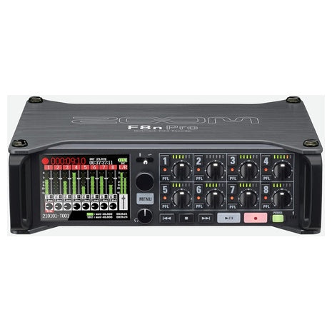 Zoom F8n Pro Field Recorder/Mixer With 8 XLR/TRS Inputs