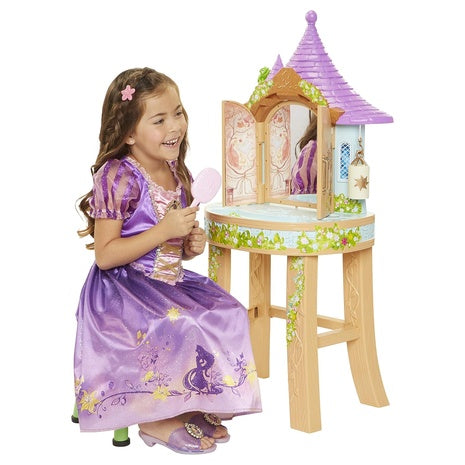 Disney Tangled Rapunzel Tower Light-Up Vanity Playset