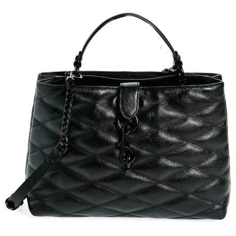 Edie Leather Top Handle Satchel