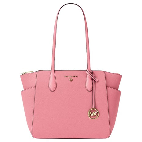 Michael Kors Outlet Marilyn Medium Saffiano Leather Tote Bag