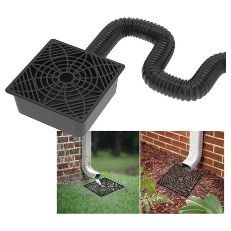 5.1Ft Flexible Pipe Gutter Downspout Extensions