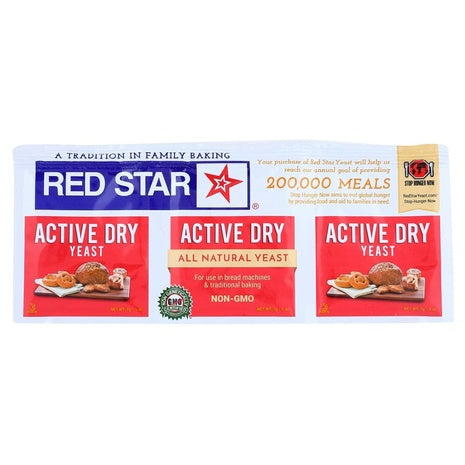 54 Packets Red Star Active Dry Yeast