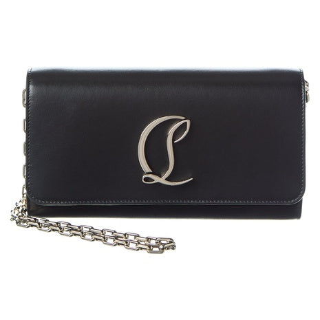 Christian Louboutin Loubi54 Leather Wallet On Chain