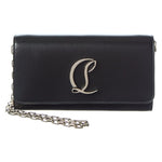 Christian Louboutin Loubi54 Leather Wallet On Chain