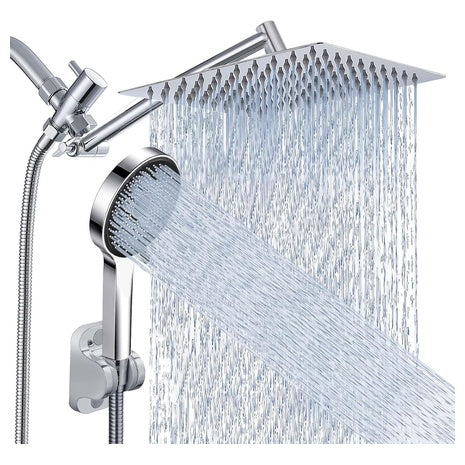 High Pressure Rainfall Shower Head & Handle Set