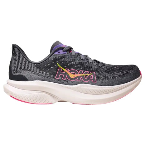 Hoka Women's Mach 6 Charcoal Grey Shoes