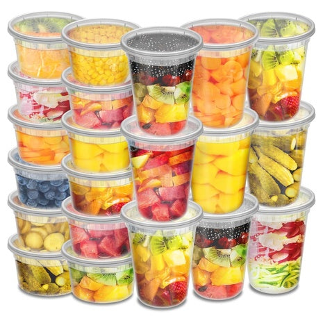 48‑Pack Food Storage Containers with Lids
