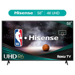58" Hisense 4K UHD Roku Smart TV