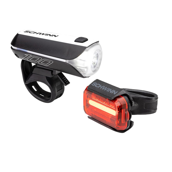 Schwinn Front Headlight & Rear Tail Light For Bike