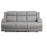 Rectangle Manual Double Reclining Sofa