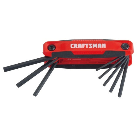 9-Key Craftsman SAE Hex Key Set