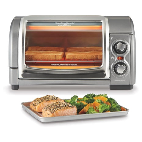 Hamilton Beach Easy Reach 4-Slice Toaster Oven
