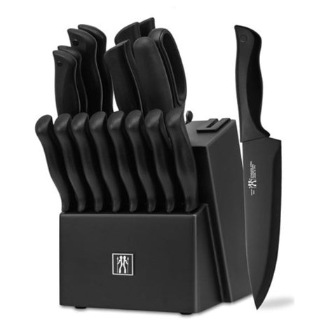 19-Piece Hunter Dual Self Sharpening Kitchen Knife Set