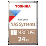 24TB Toshiba N300 Pro NAS Hard Drive