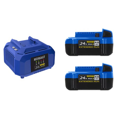 Kobalt 24 -Volt 2 -Pack Battery And Charger
