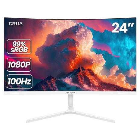 24" CRUA CR240QA Curved FHD 100Hz 5ms Monitor