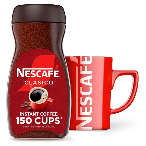 Nescafe Clasico Dark Roast Instant Coffee Jar