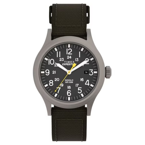 40mm Timex Men's Expedition Scout Watch (Green/Black/Gray)