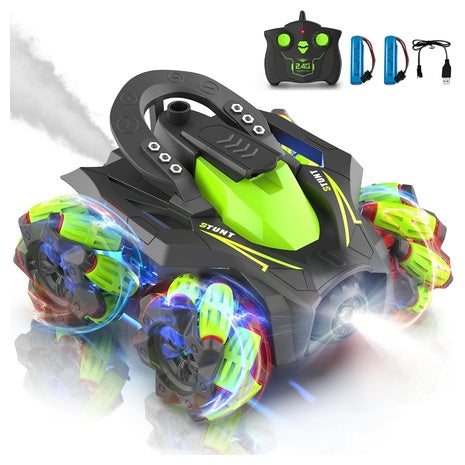 Remote Control 360° 4WD Stunt Car Truck with 2 Rechargeable Batteries