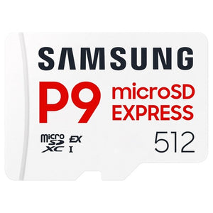 512GB Samsung P9 Express microSD Express Card