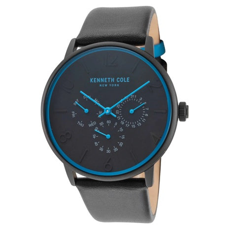 Kenneth Cole Men's 42mm Classic Quartz Black Dial Watch