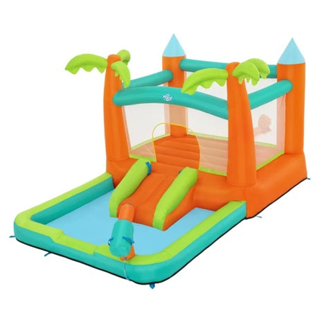 H2OGO! Kids Tropical Outdoor Inflatable Mega Bouncer