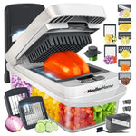 10-in-1 Mueller Pro-Series 8-Blade Vegetable Chopper/Mandoline Slicer