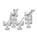 16-Piece Set Godinger Dublin Crystal Tasters Trifle