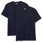 Men's Slim Fit Short Sleeve Crewneck Pocket T-Shirt