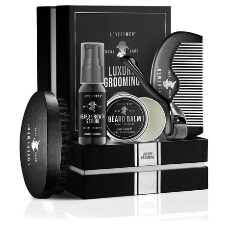 5-Piece Lovery Men's Beard Care Gift Set
