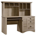 Sauder Home Office Computer Desk With Hutch And Keyboard Tray