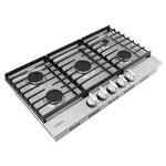 RCA 36" Legacy Collection Drop-In Gas Cooktop
