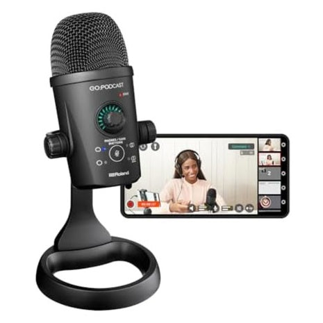 Roland GO: Podcast Video Podcasting Studio USB Microphone