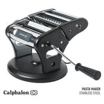 Aero Manual Stainless Steel Pasta Maker Machine W/Adjustable Settings