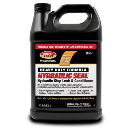 128. Fluid_Ounces Bar's Leaks H60-1 Hydraulic Seal Stop Leak & Conditioner