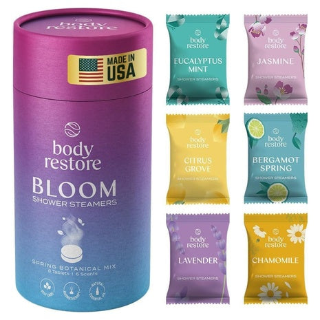 6-Pack Body Restore Aromatherapy Shower Steamers
