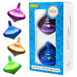 Light Up Spinning Dreidels