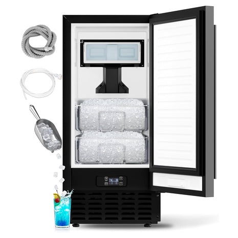 Icevival Under Counter Nugget 70 Lbs/Day Ice Maker Machine