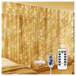 300 LED Fairy Curtain Lights