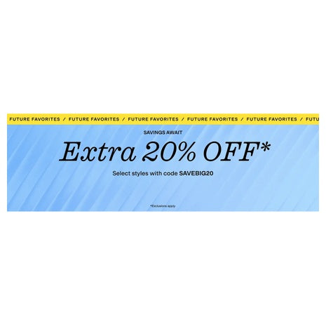 Savings Await Sale: Extra 20% Off On Select Styles At Zappos
