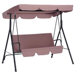 3-Seat Outdoor Patio Swing