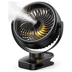 Rotatable Portable Misting Fan