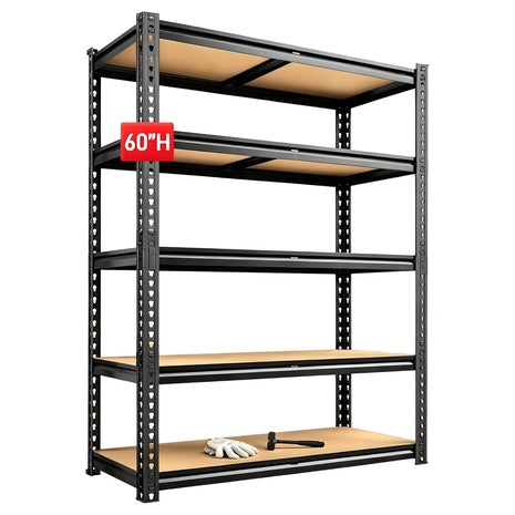 Nnovaroom 60" H Heavy Duty Storage Shelves