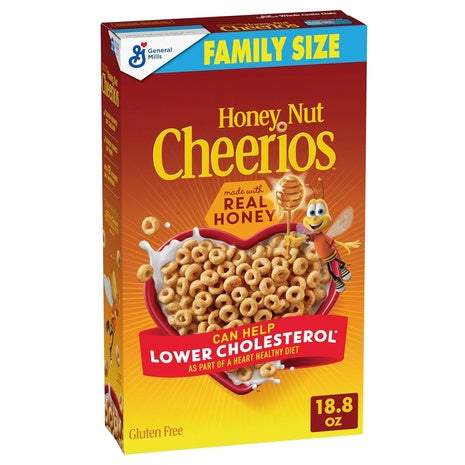 Family Size Box Honey Nut Cheerios